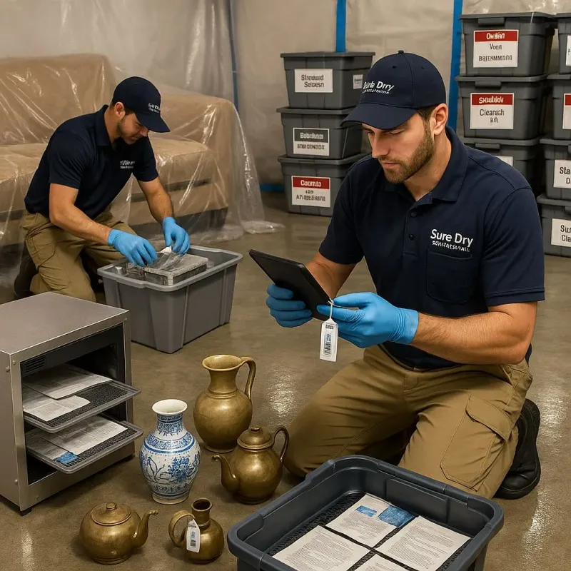 Content Protection and Restoration process in Hobart, WI
